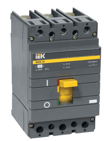 

Автомат IEK, ВА88-35 3Р 160А 35кА
