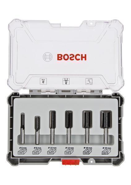 

Набор фрез BOSCH, S6мм (2607017465)