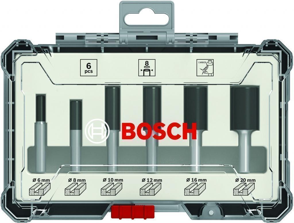 

Набор фрез BOSCH, S8мм (2607017466)