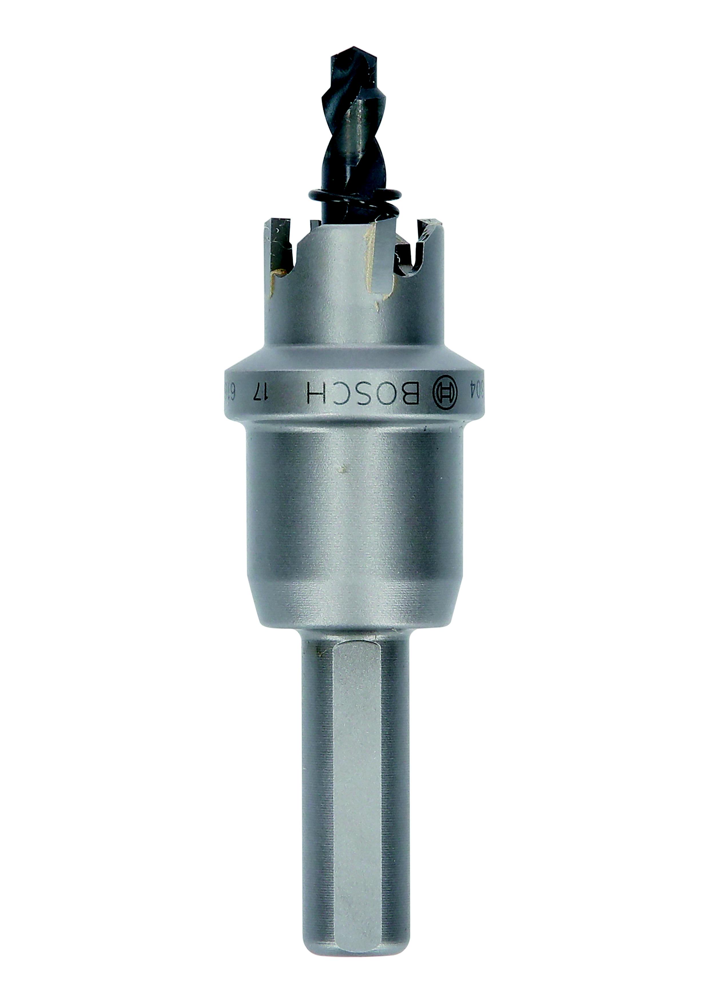 

Коронка твердосплавная BOSCH, Ф17х5мм HEX (Precision for Sheet Metal 2608594128)