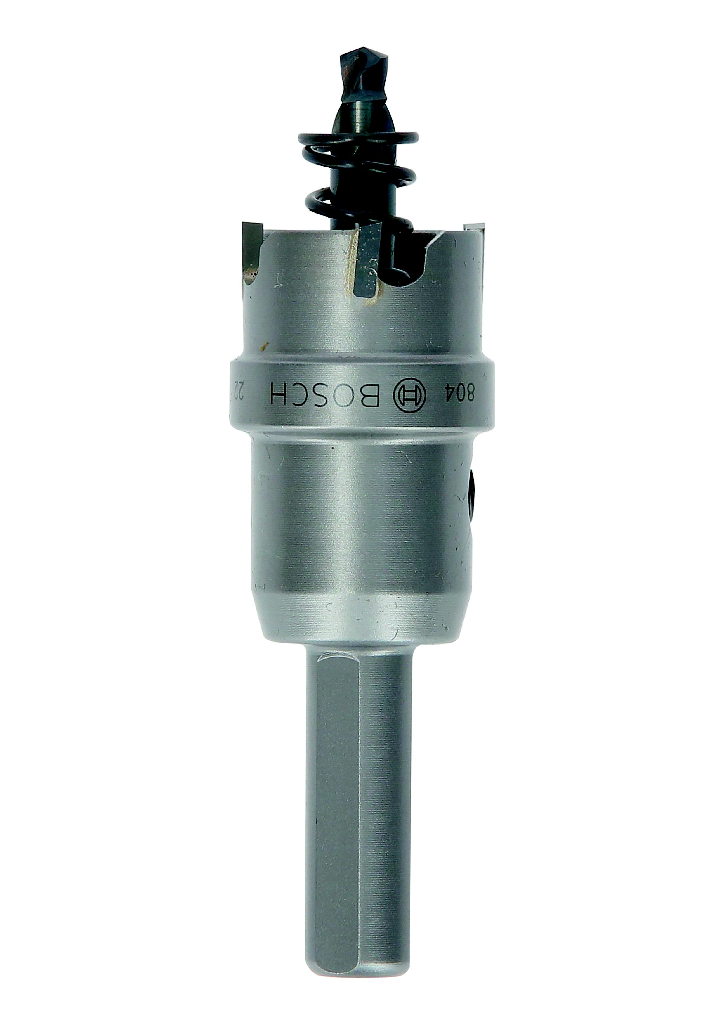 

Коронка твердосплавная BOSCH, Ф22х5мм HEX (Precision for Sheet Metal 2608594133)