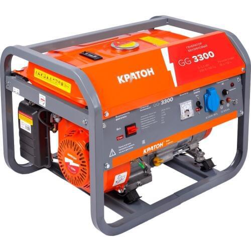 

Бензиновый генератор КРАТОН, GG-3300 (30801040)