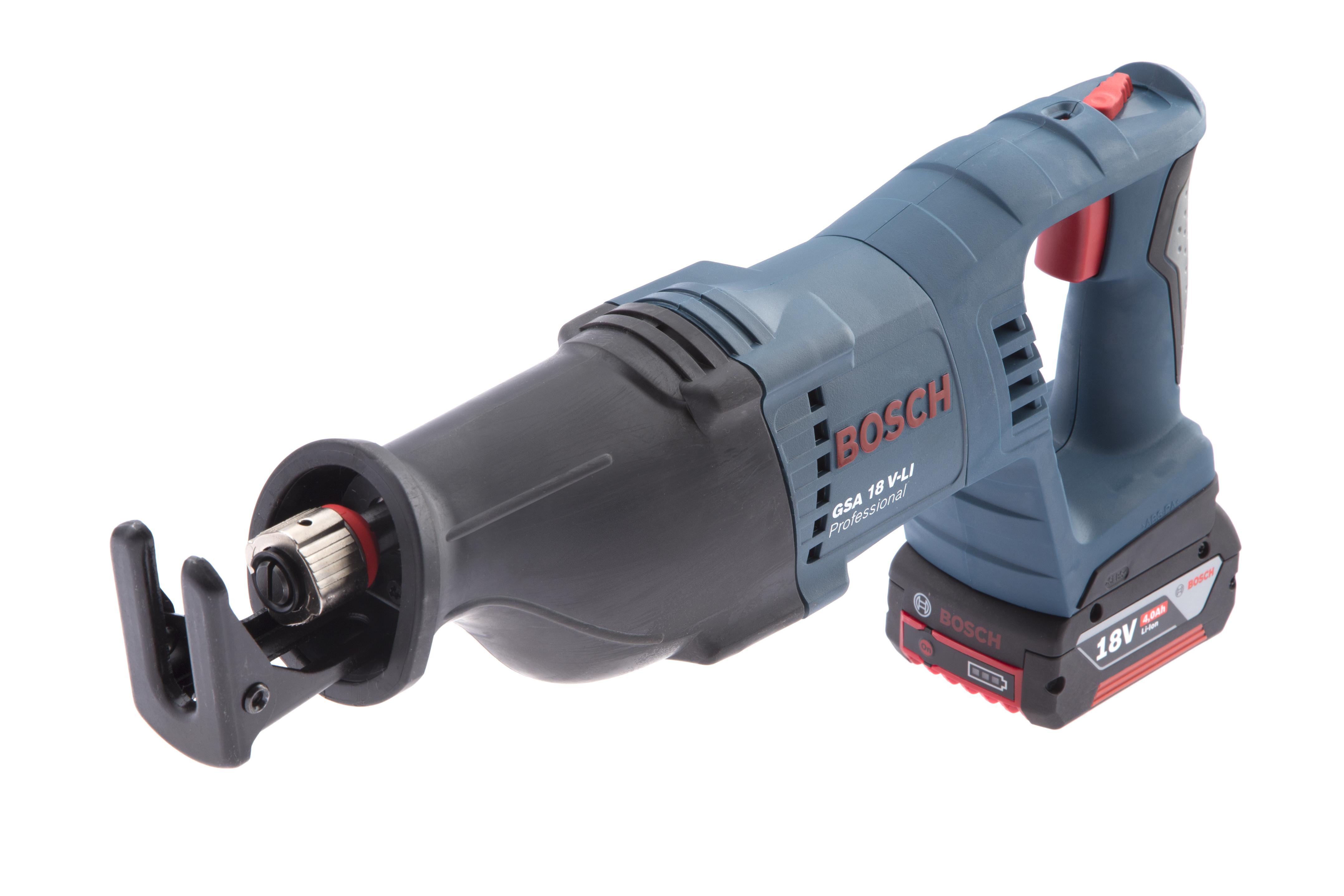 

Ножовка BOSCH, GSA 18V-LI (0615990L6H), 1Х4.0Ач + ЗУ GAL18-V40