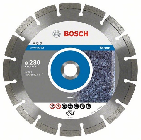 

Круг алмазный BOSCH, Standard for Stone 115x22 (2608602597) Ф115х22мм по граниту