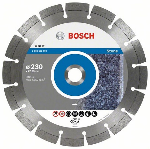 

Круг алмазный BOSCH, Expert for Stone 150x22 (2608602590) Ф150х22мм по граниту