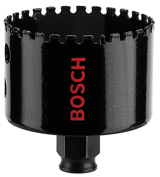 

Коронка алмазная BOSCH, Ф76х51мм резьба под адаптер (Diamond for Hard Ceramics 2608580319)