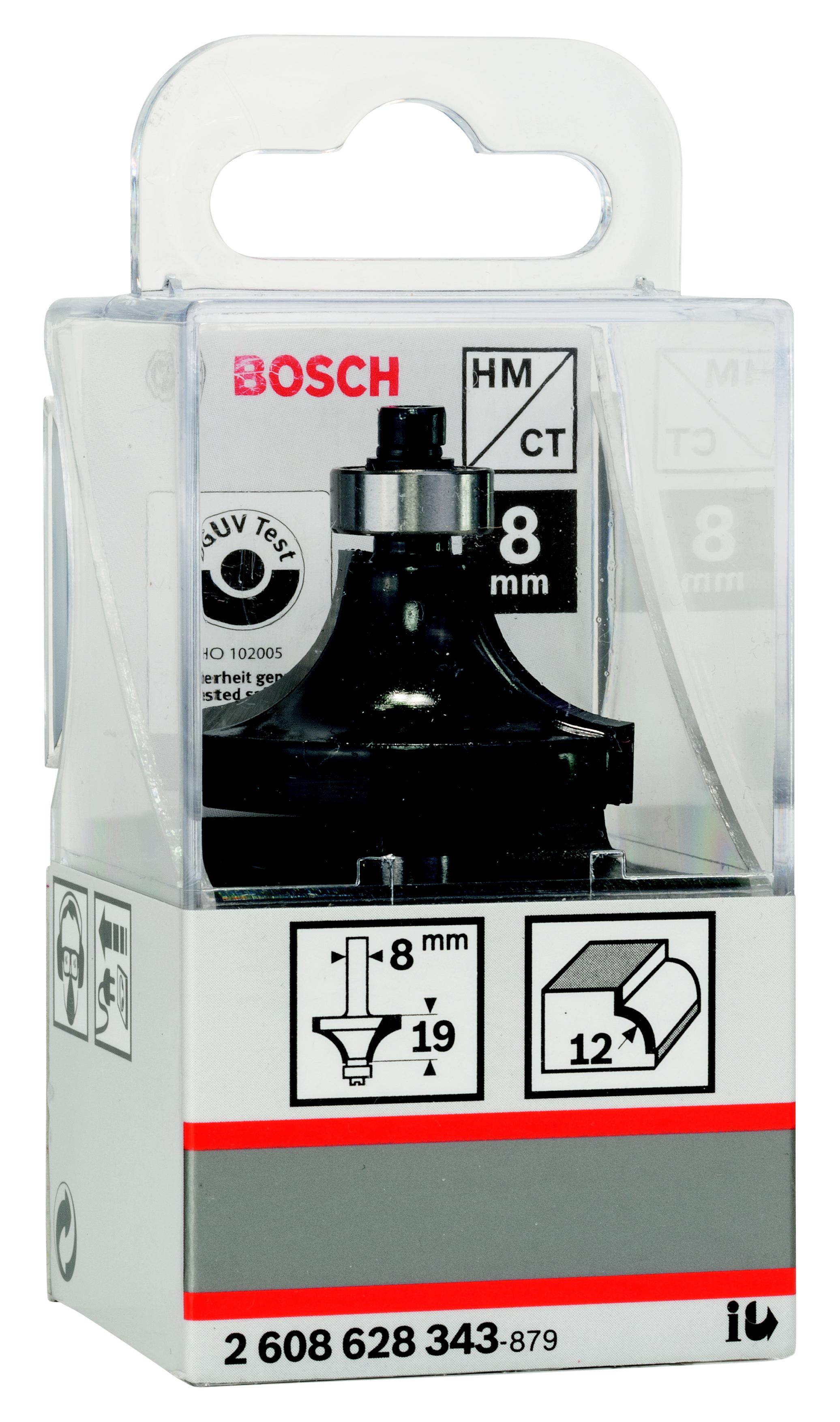 

Фреза BOSCH, Ф 12мм S 8мм I 19мм (2608628343)