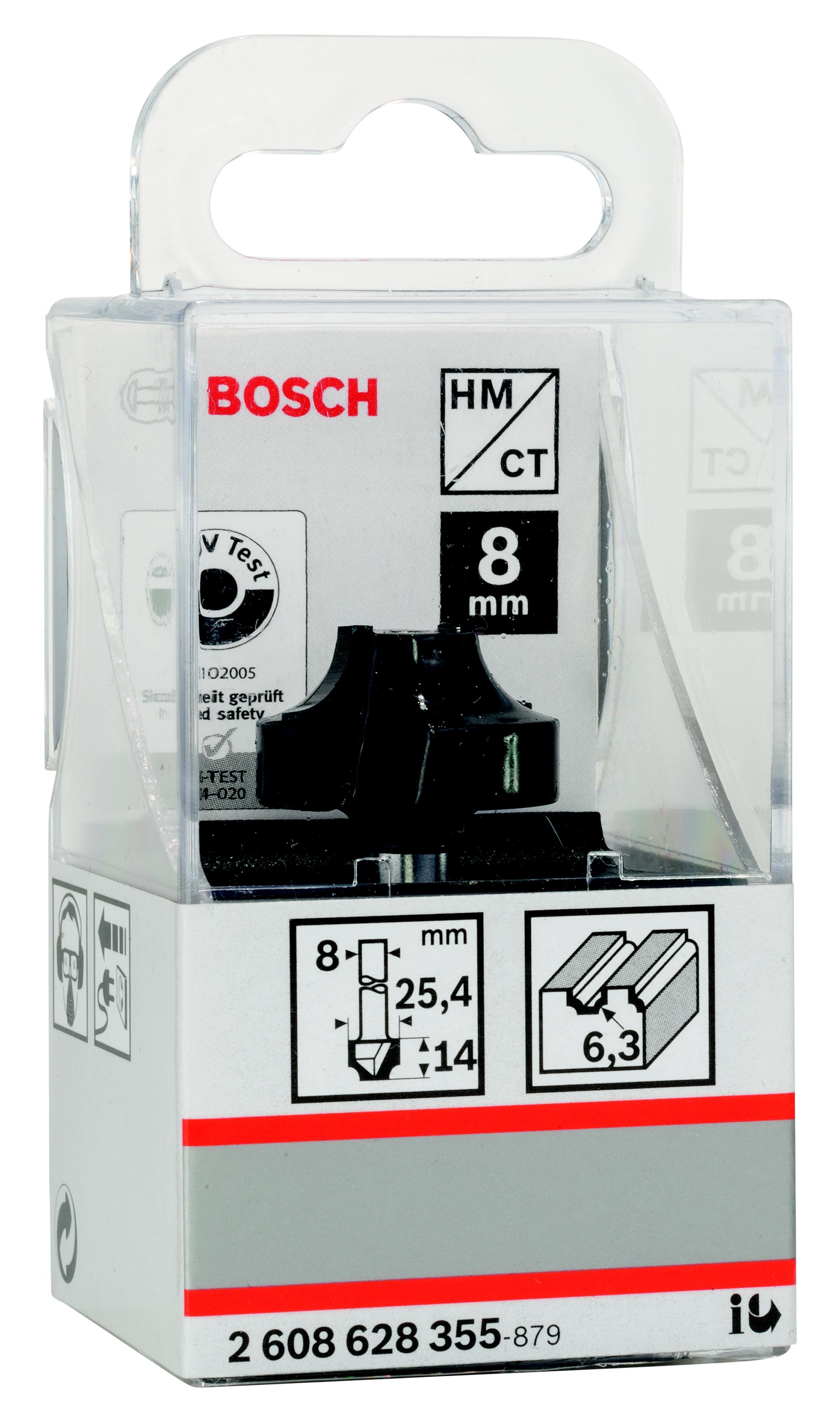 

Фреза BOSCH, Ф 6.3мм S 8мм I 14мм (2608628355)