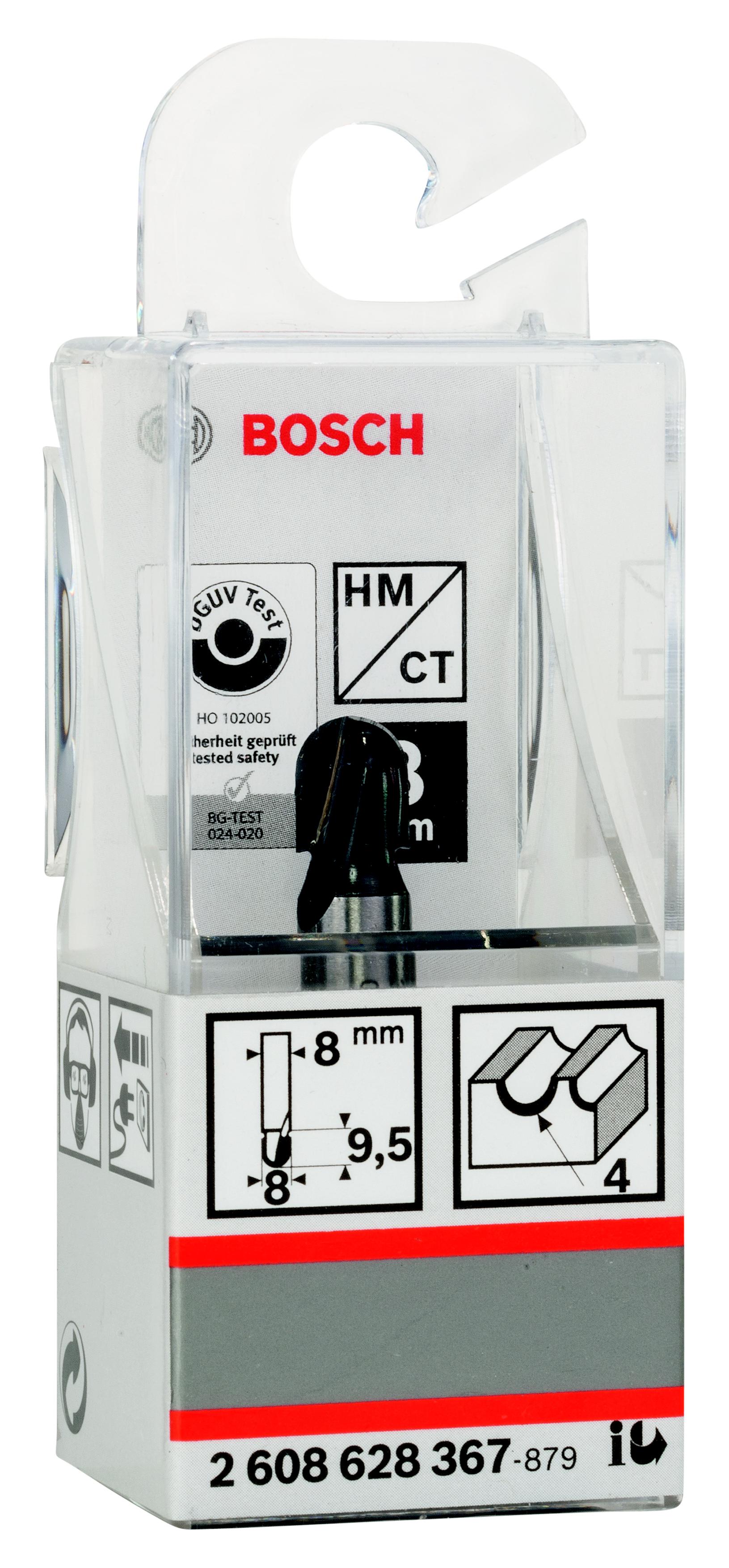 

Фреза BOSCH, Ф 8мм S 8мм I 9.5мм (2608628367)