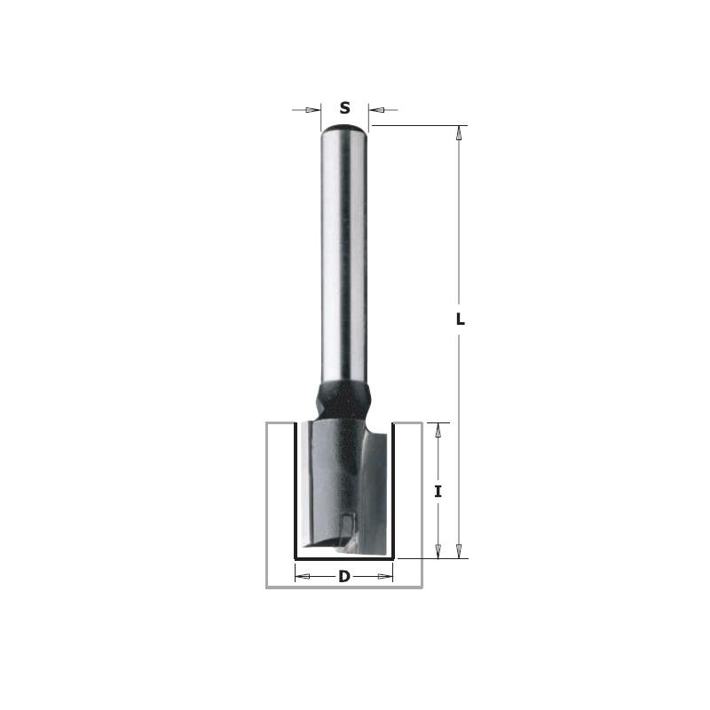 

Фреза CMT, Ф 10мм S 8мм I 40мм (K174-101)