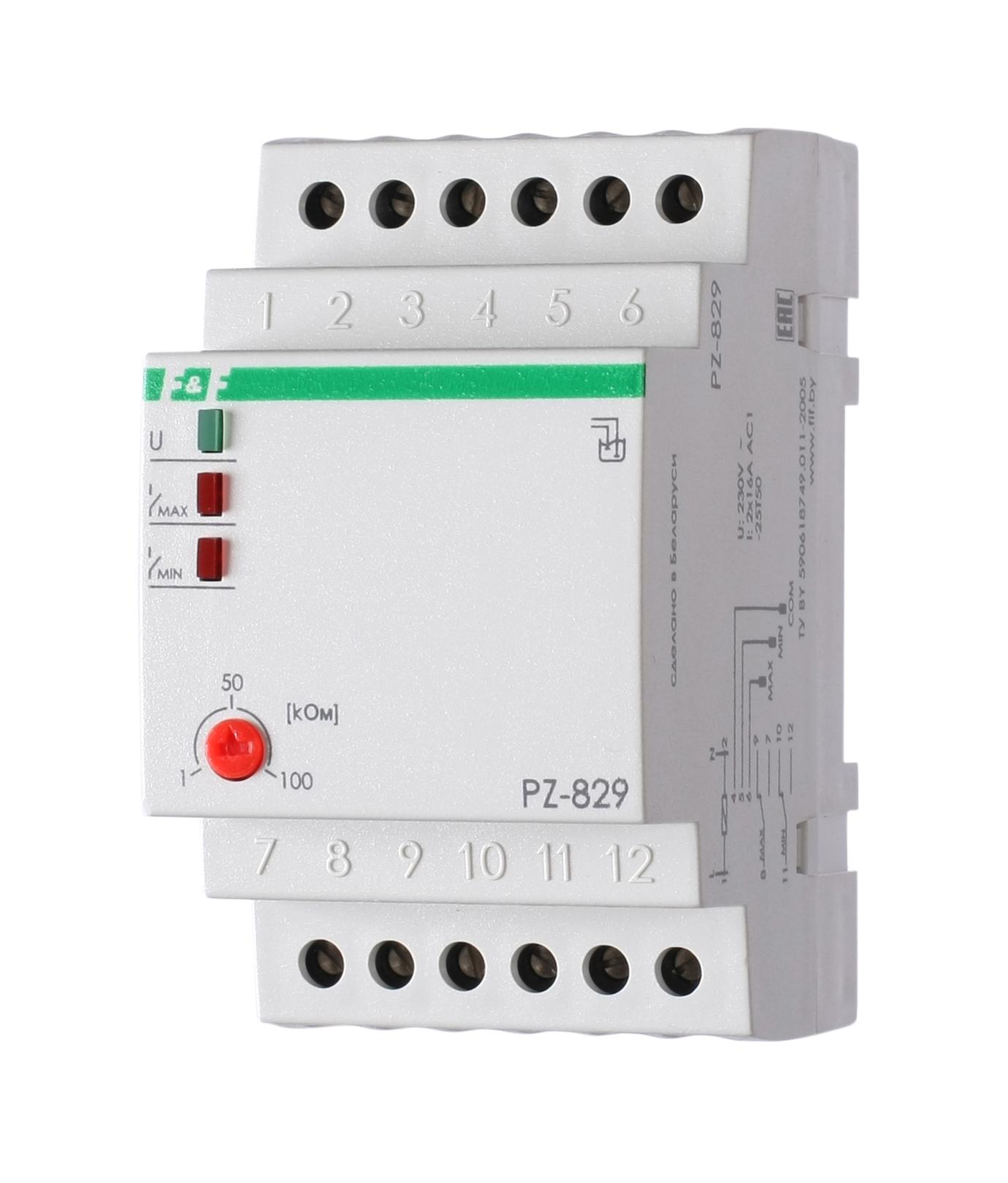 

Реле ЕВРОАВТОМАТИКА F&F, PZ-829