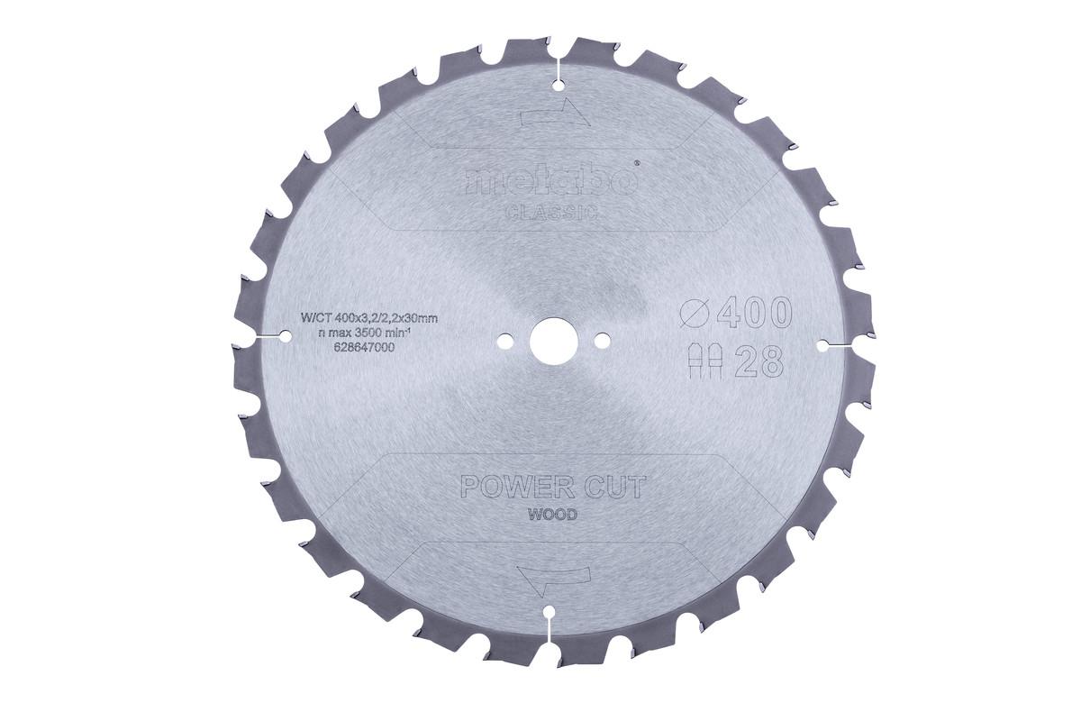 

Диск пильный твердосплавный METABO, Ф400x30 28зуб. (628647000)