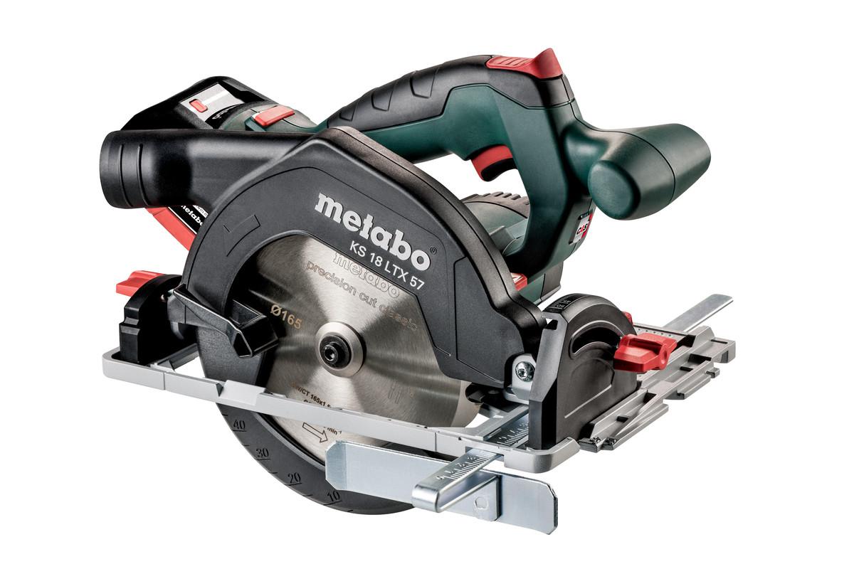 

Пила циркулярная METABO, KS 18 LTX 57 (601857810)