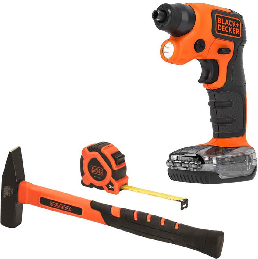 

Набор BLACK & DECKER, Отвертка аккумуляторная BDCSFS30C +Набор BDHT9-30092