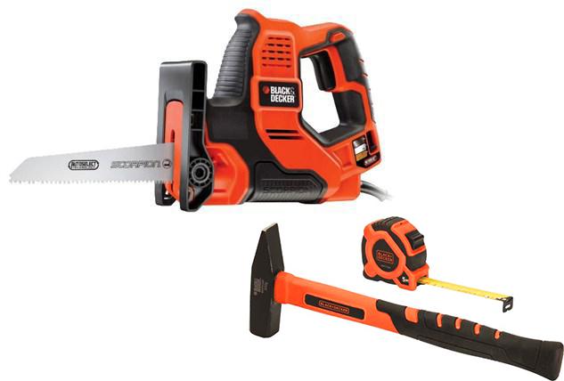 

Набор BLACK & DECKER, Ножовка RS890K +Набор BDHT9-30092