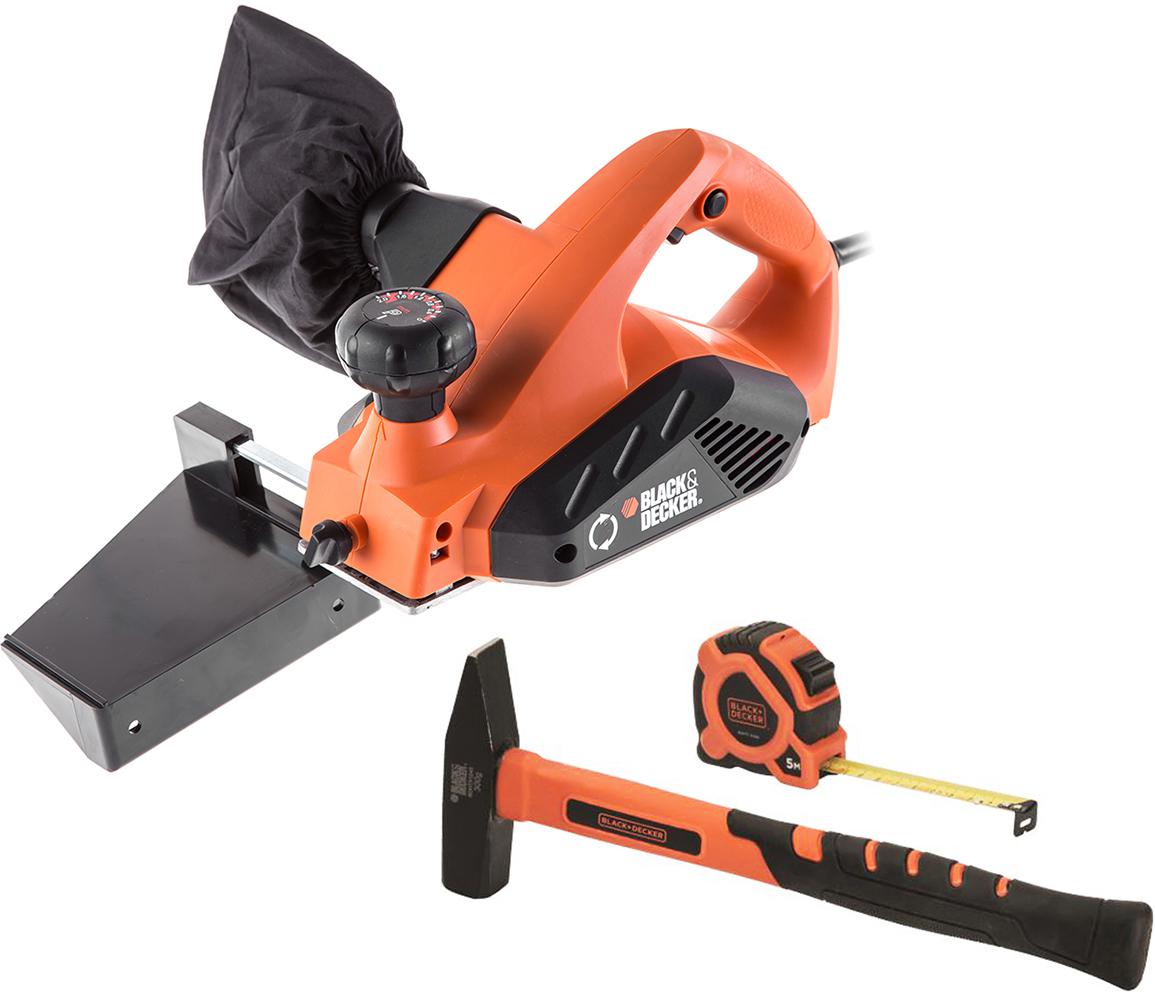 

Набор BLACK & DECKER, Рубанок KW712KA +Набор BDHT9-30092