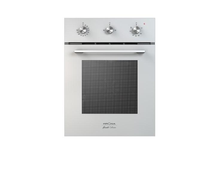 

Духовка газовая KRONA, Белый, STRETTO 45 WH (00026328)
