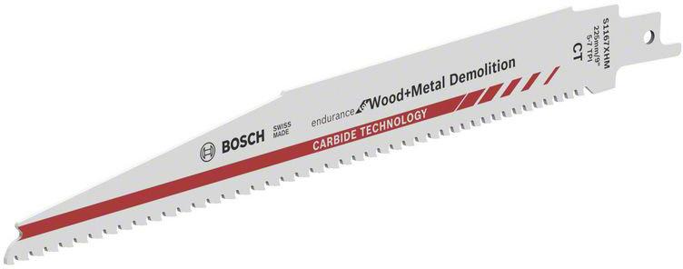 

Полотно для сабельной пилы BOSCH, 225мм, TPI 5-7 (S1167XHM 2608653272)