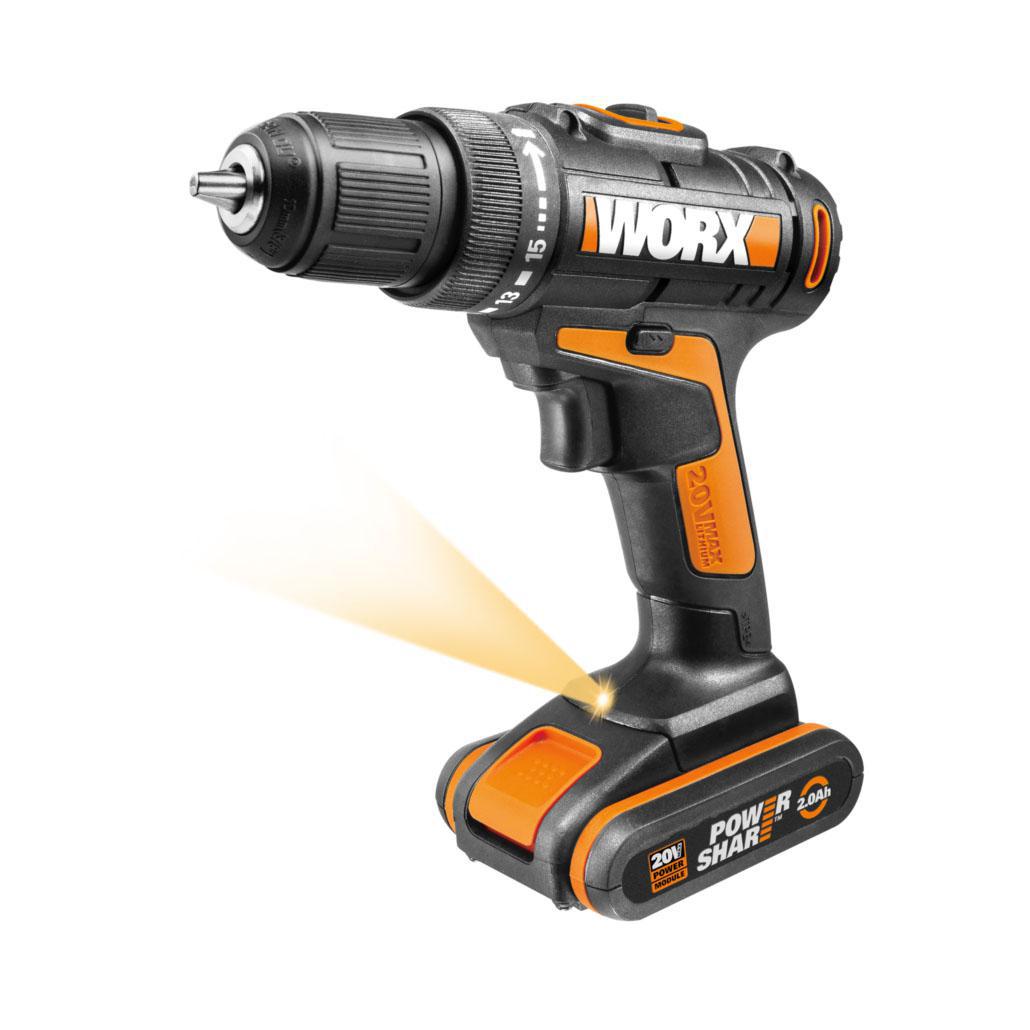 

Дрель-шуруповерт WORX, WX101.2