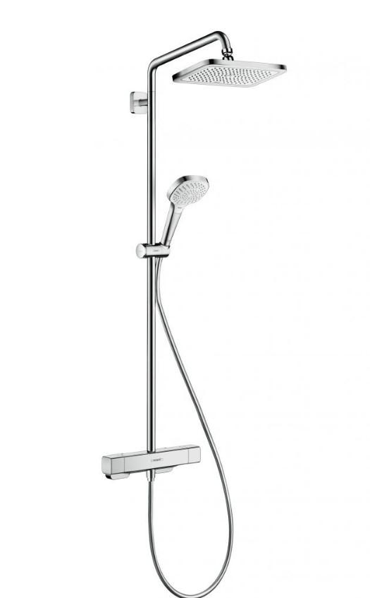 

Душевая система HANSGROHE, Croma E 27630000 Showerpipe 280 1jet