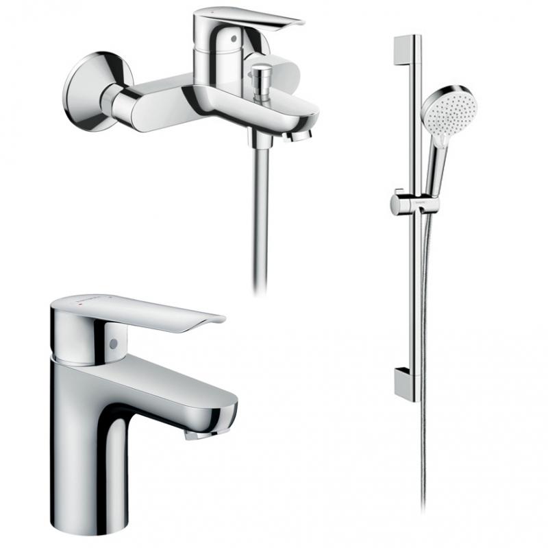 

Комплект HANSGROHE, Logis E100 (ванна):71178000+71415000+26532400