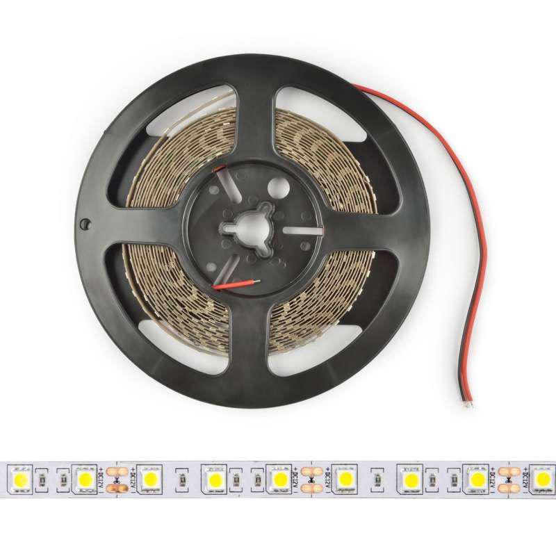 

Лента светодиодная UNIEL, Белый, ULS-M25-5050-60LED/m-10mm-IP20-DC12V-14,4W/m-5M-4000K PROFI
