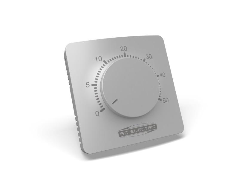 

Терморегулятор AC ELECTRIC, Белый, ACTR-16 белый