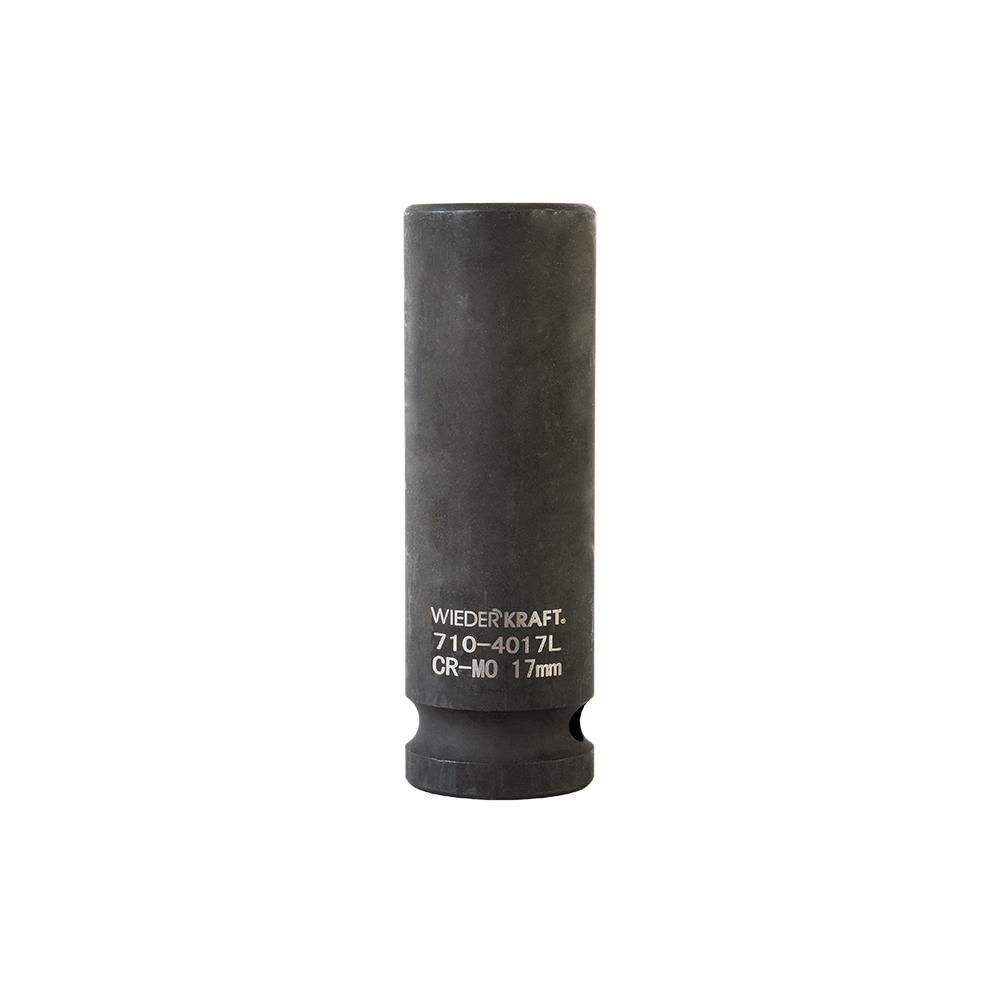

Головка ударная WIEDERKRAFT, размер 17мм, H 78мм, S 1/2'' (WDK-710-4017L)