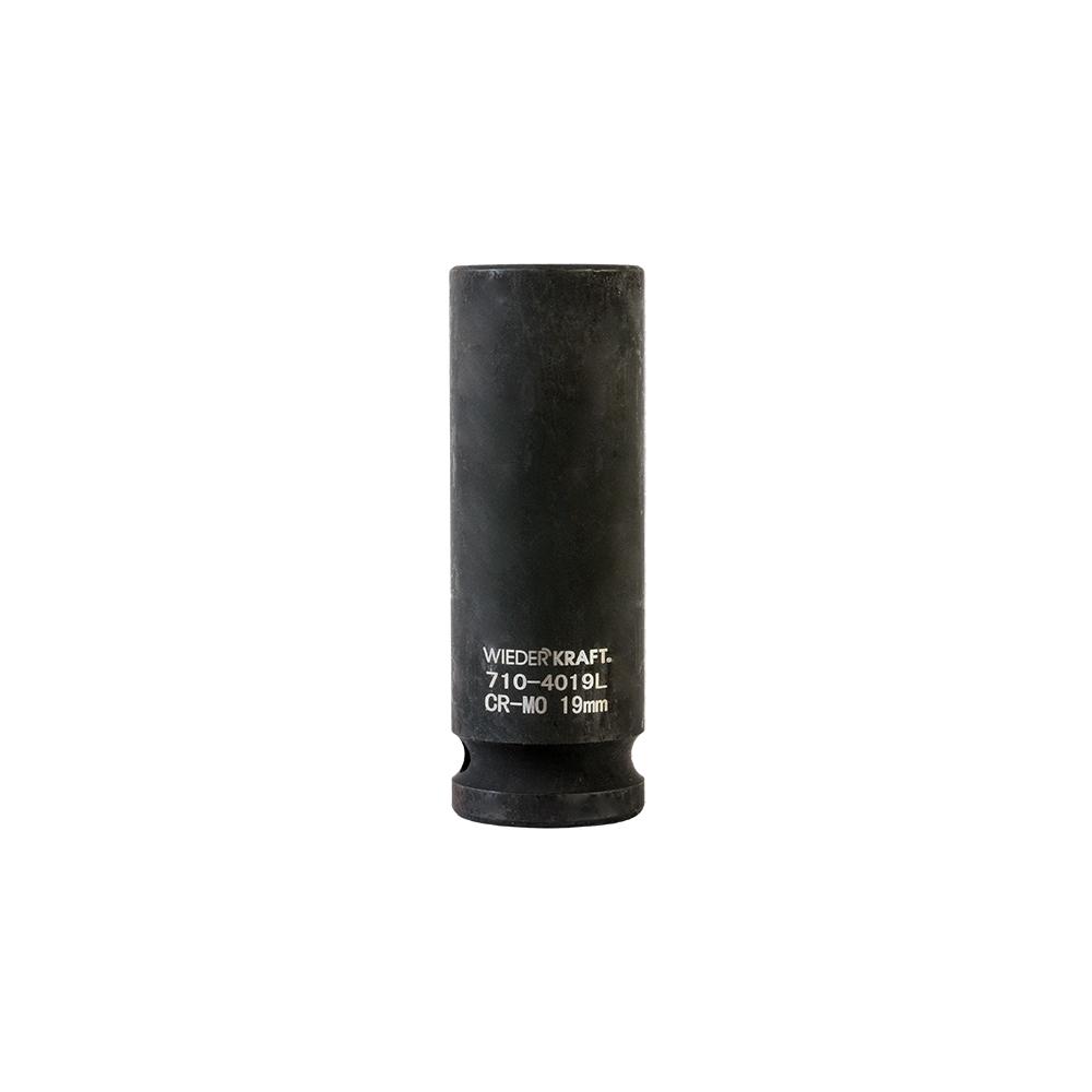 

Головка ударная WIEDERKRAFT, размер 19мм, H 78мм, S 1/2'' (WDK-710-4019L)