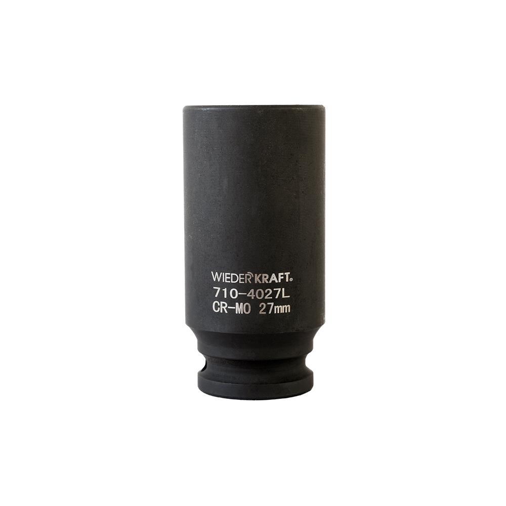 

Головка ударная WIEDERKRAFT, размер 27мм, H 78мм, S 1/2'' (WDK-710-4027L)