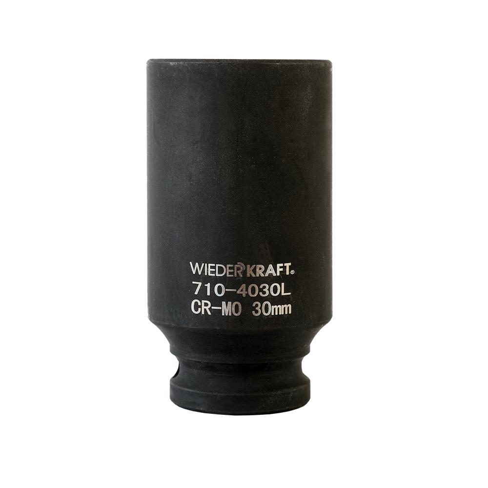 

Головка ударная WIEDERKRAFT, размер 30мм, H 78мм, S 1/2'' (WDK-710-4030L)