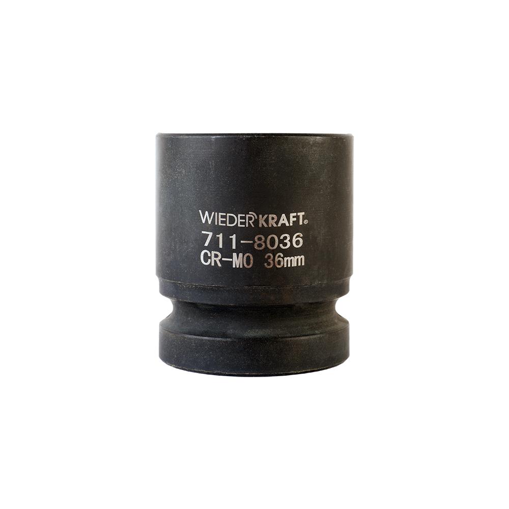 

Головка ударная WIEDERKRAFT, размер 36мм, H 43мм, S 1'' (WDK-711-8036)