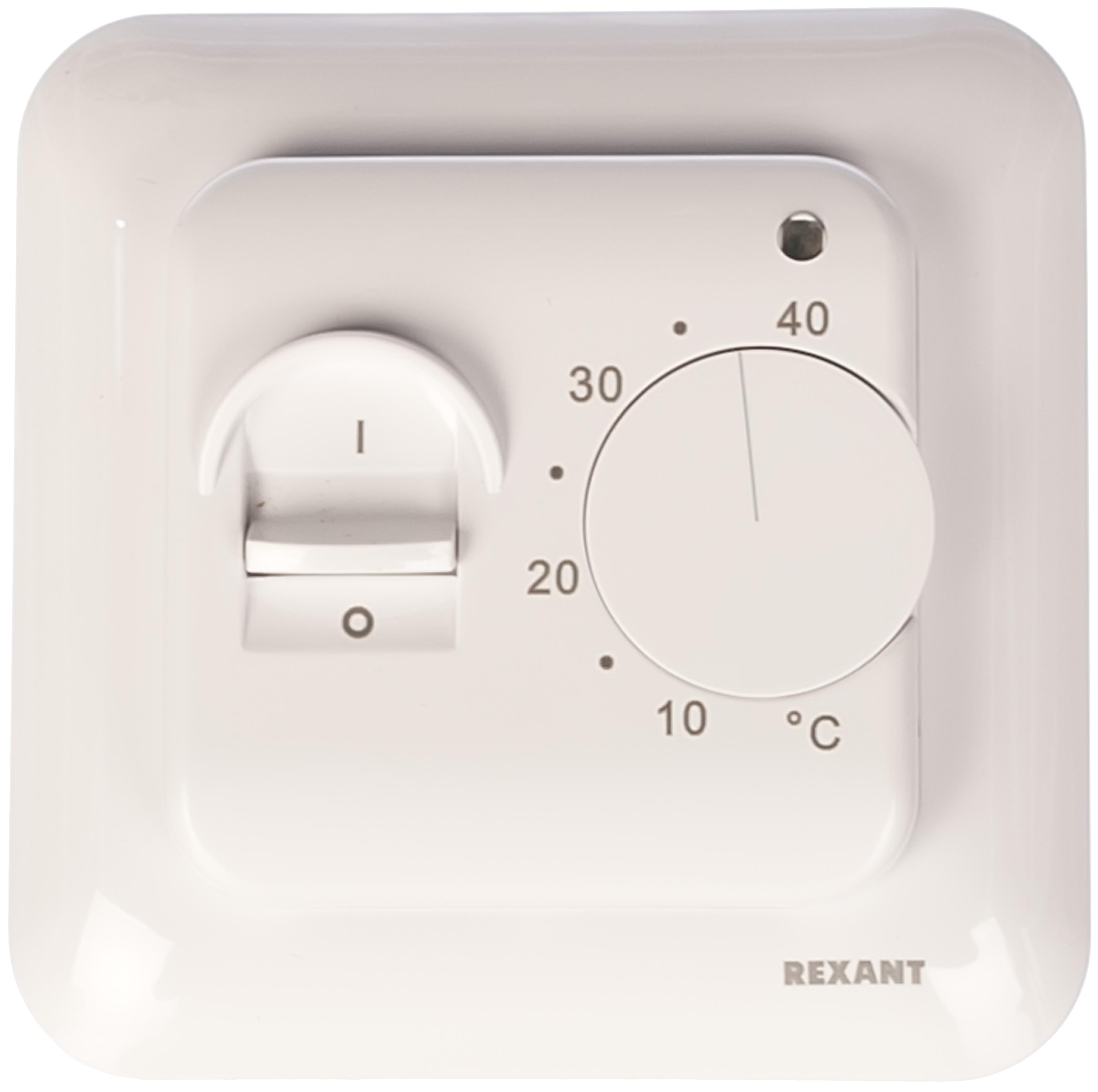 

Терморегулятор REXANT, Белый, R70XT (51-0531) белый