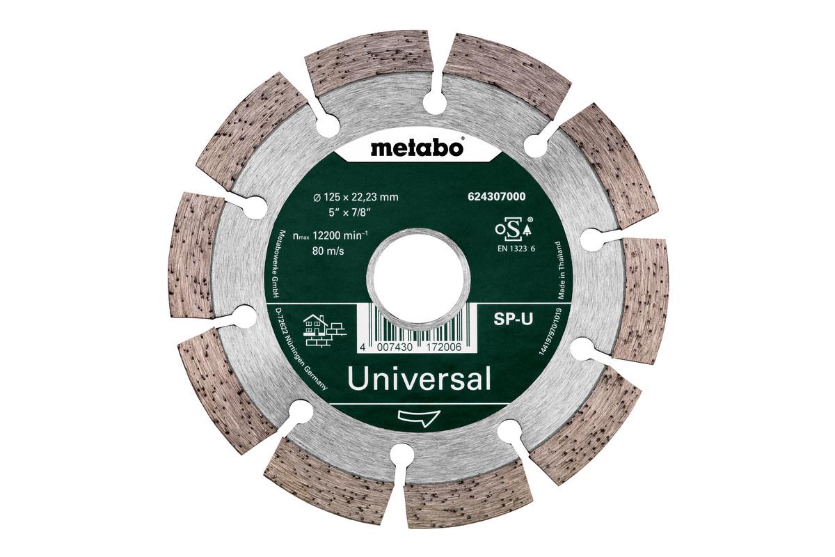 

Круг алмазный METABO, (624296000) Ф125х22 мм универсальный