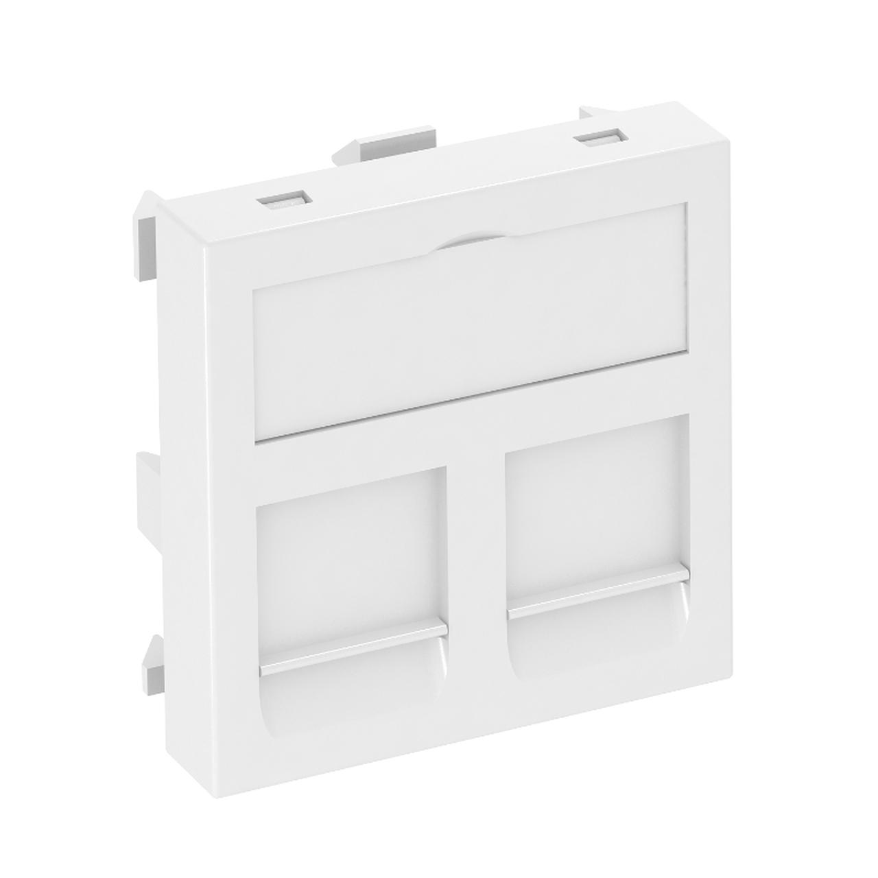 

Розетка информационная OBO BETTERMANN, Белый, RJ45 DTG-2RM RW1 (6119292)