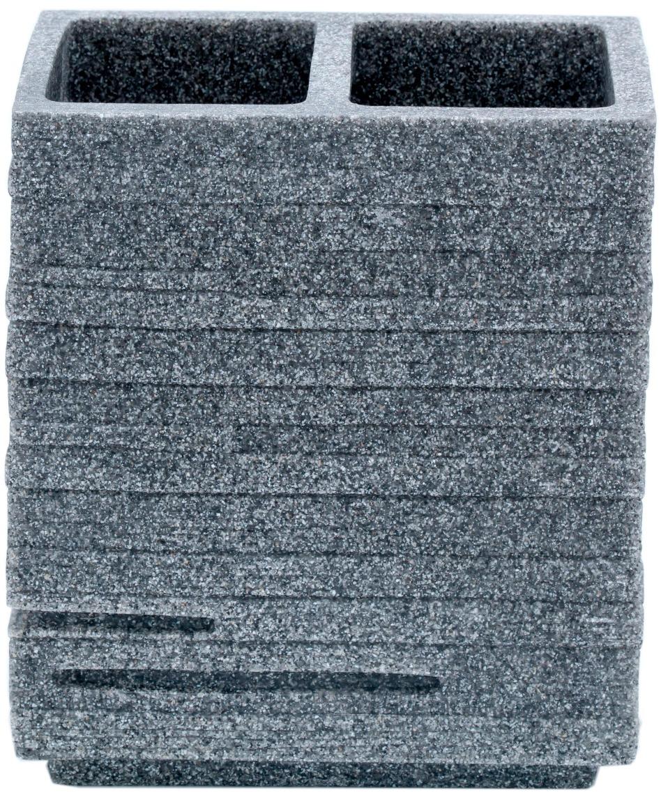 

Двойной стакан RIDDER, Brick 22150207 настольный, полирезин