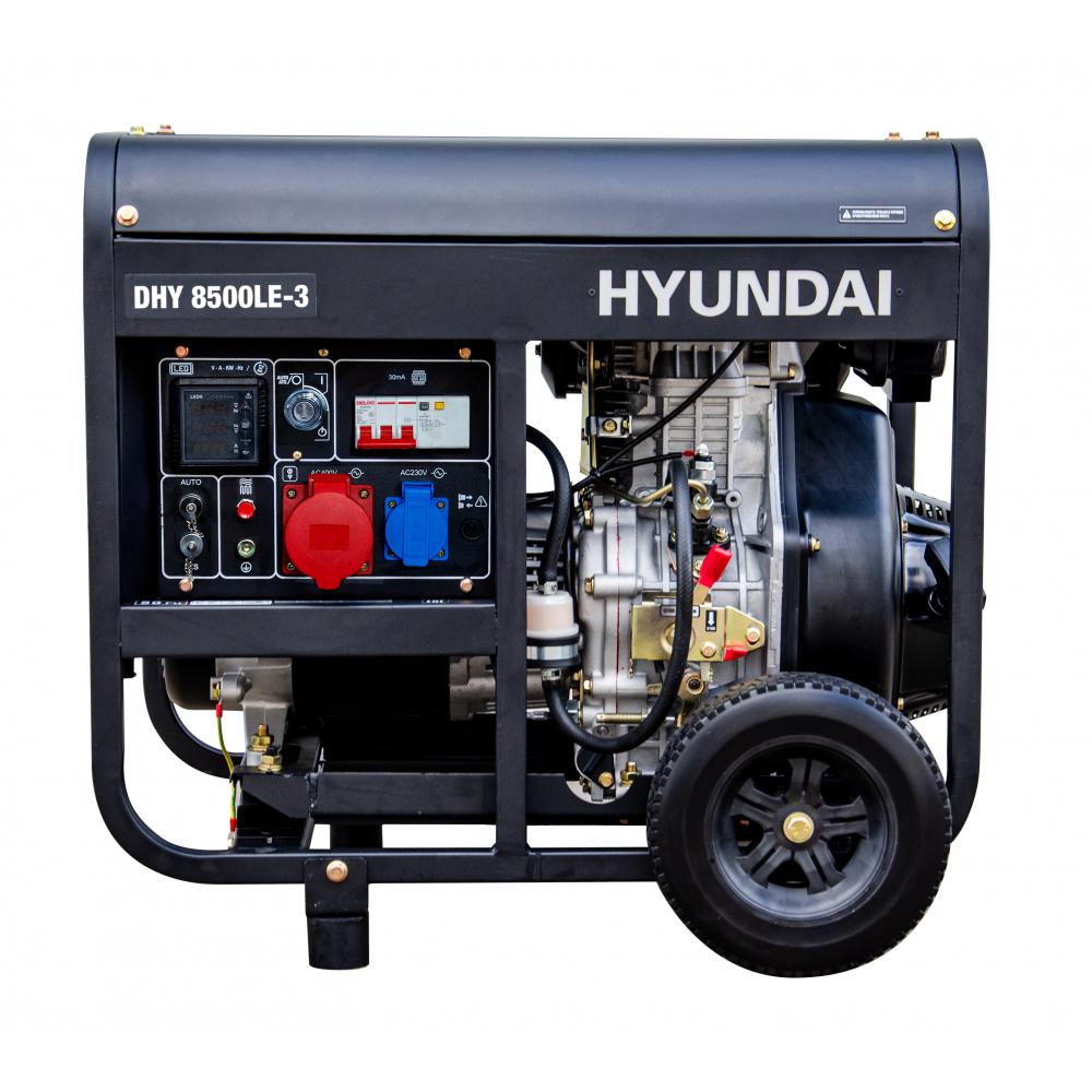 

Дизельный генератор HYUNDAI, DHY 8500LE-3