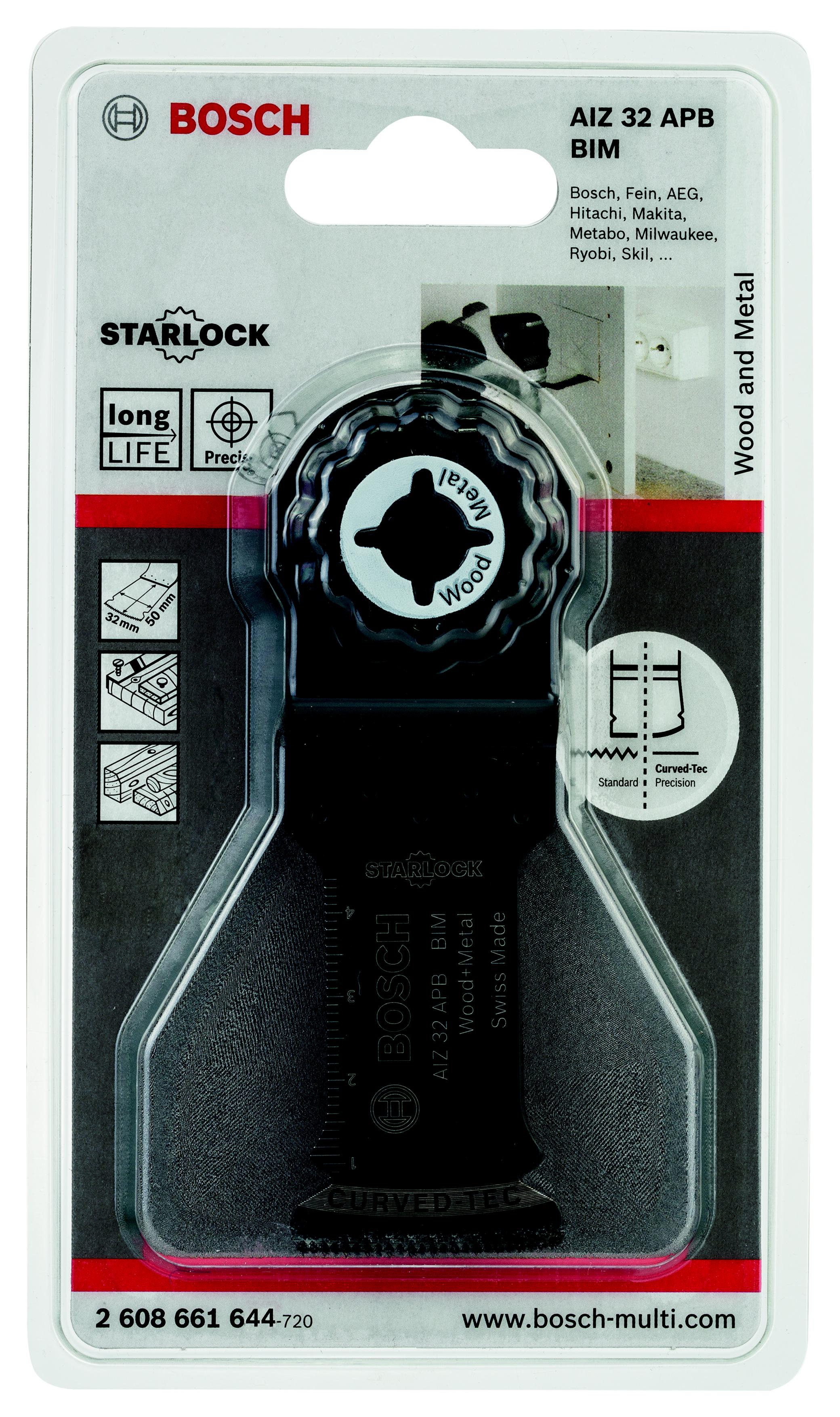 

Насадка BOSCH, BIM AIZ 32 APB Wood and Metal (2608661644)