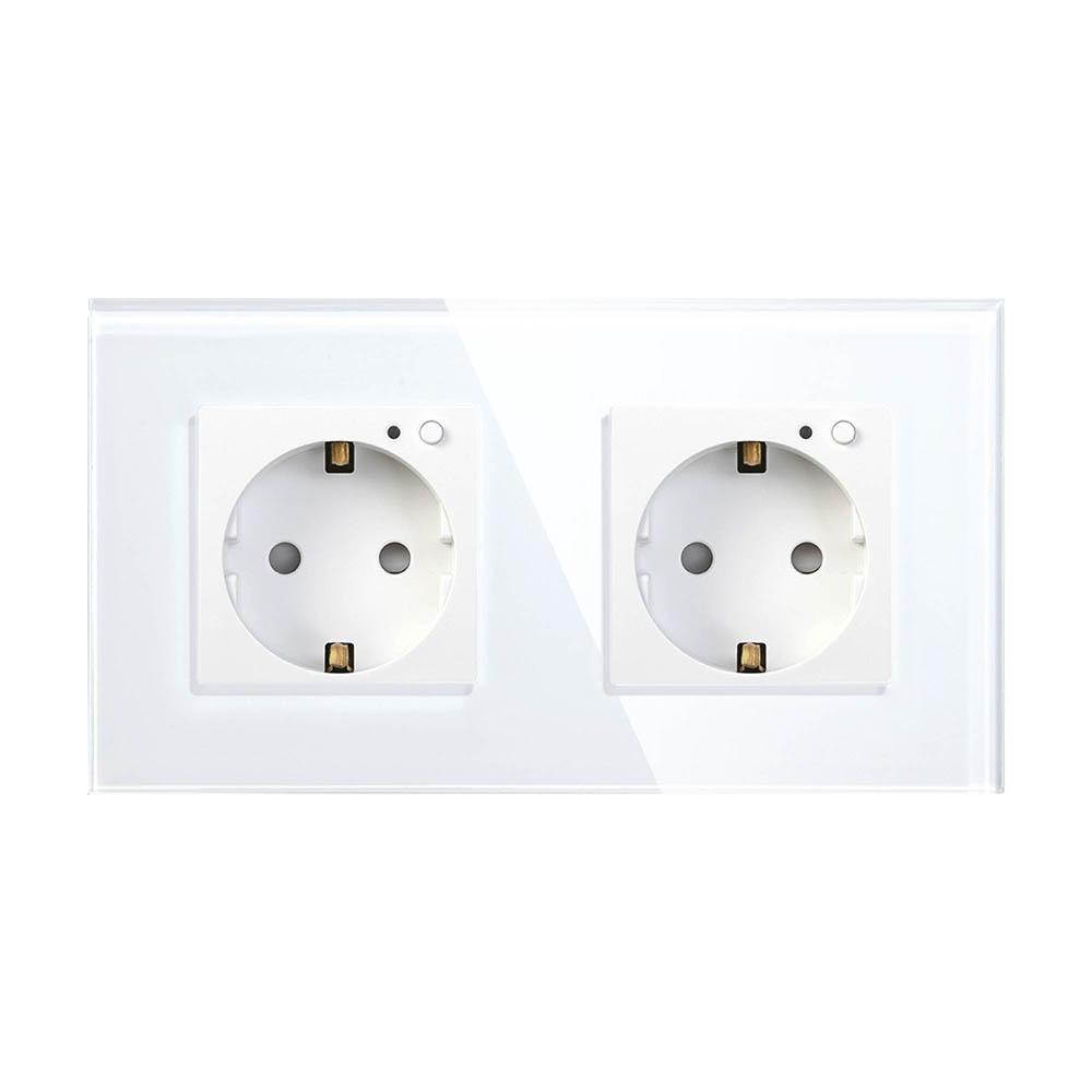 

Умная розетка HIPER, Белый, IoT Outlet W02 Duo