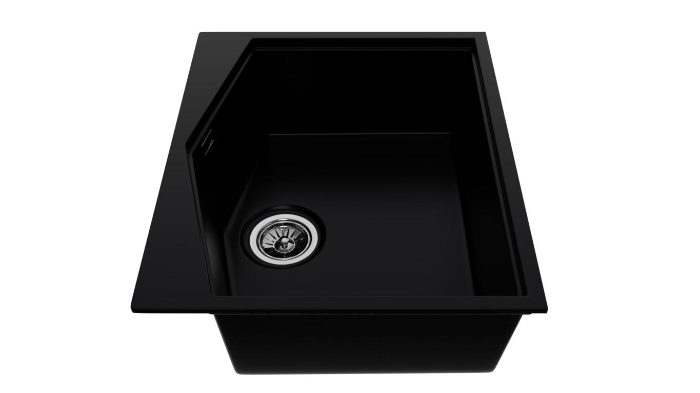 

Мойка кухонная KITKRAKEN, Ocean Black