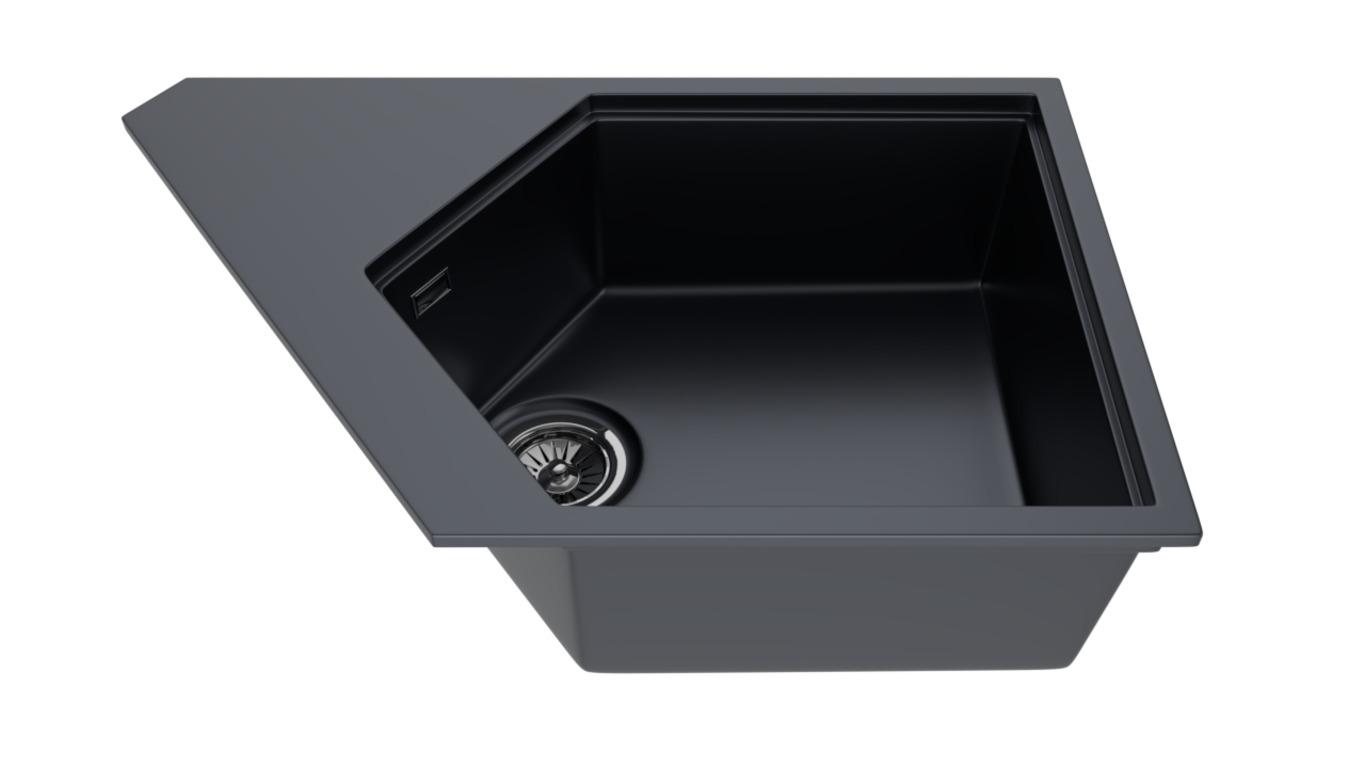 

Мойка кухонная KITKRAKEN, River Graphite
