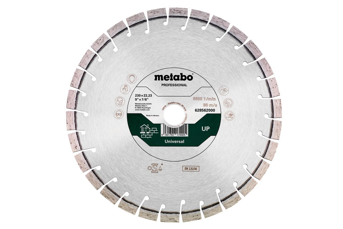 

Круг алмазный METABO, (628562000) Ф230x22.2мм универсальный