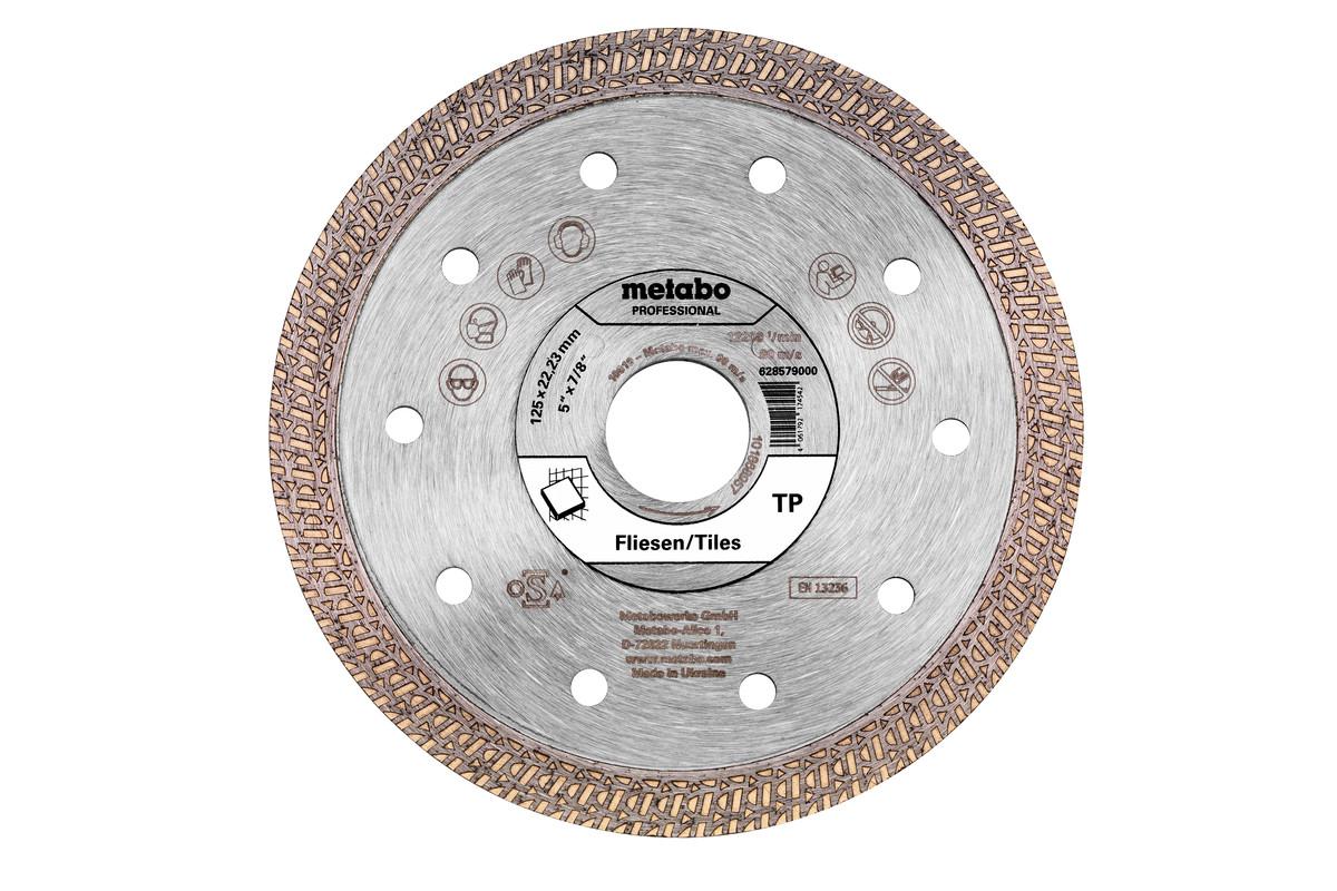 

Круг алмазный METABO, (628579000) Ф125x22.23мм по плитке
