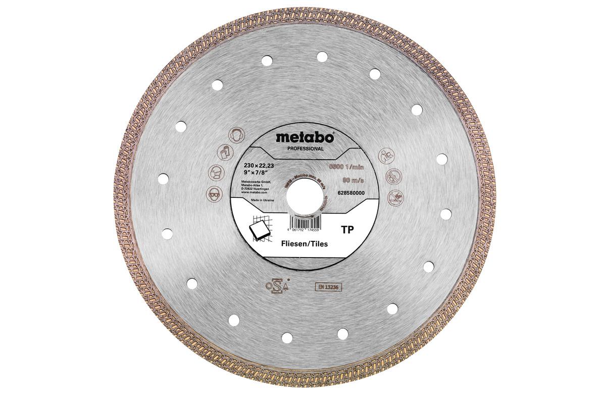 

Круг алмазный METABO, (628580000) Ф230x22.23мм по плитке