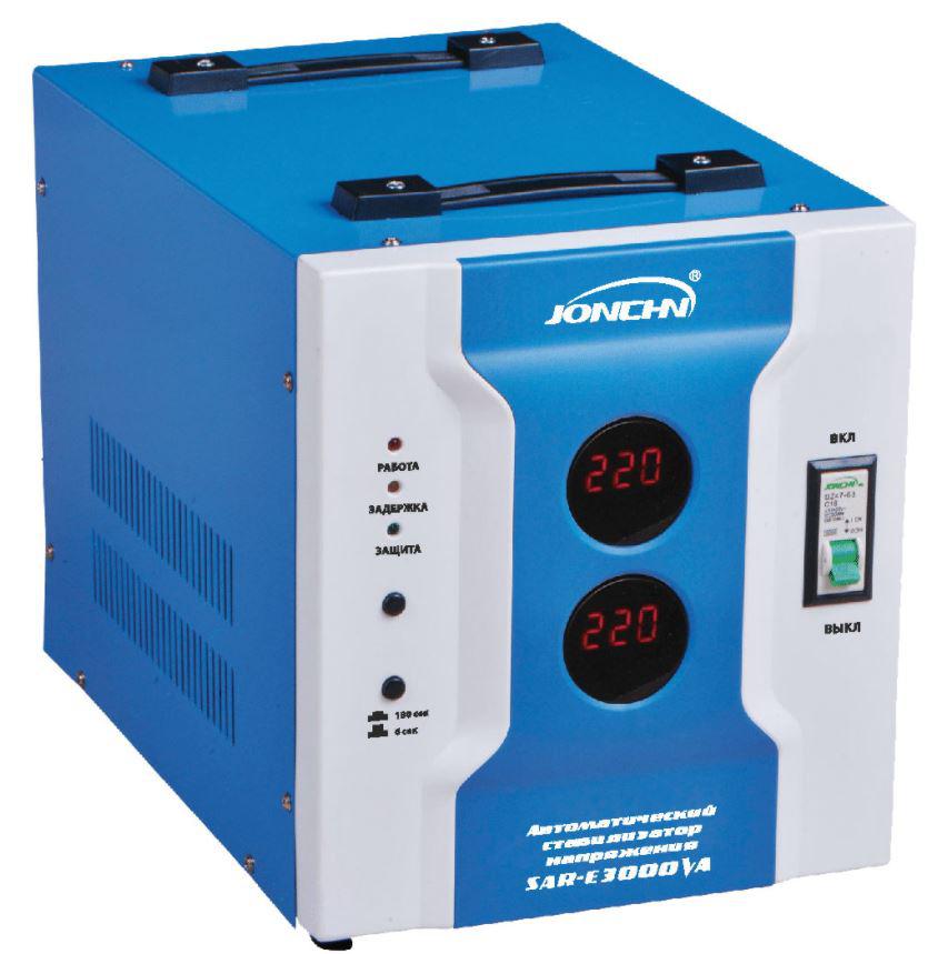 

Стабилизатор напряжения JONCHN, SAR-E3000VA