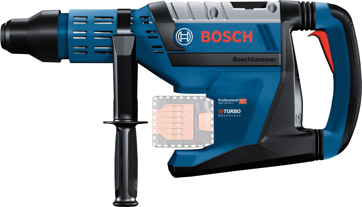 

Перфоратор BOSCH, GBH 18V-45 C (0611913120) без акк. и з.у