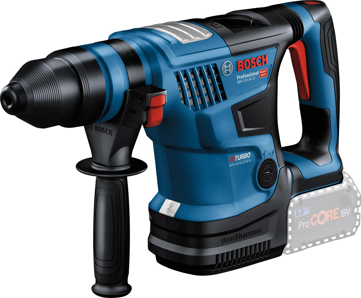 

Перфоратор BOSCH, GBH 18V-34 CF (0611914021) без акк. и з.у