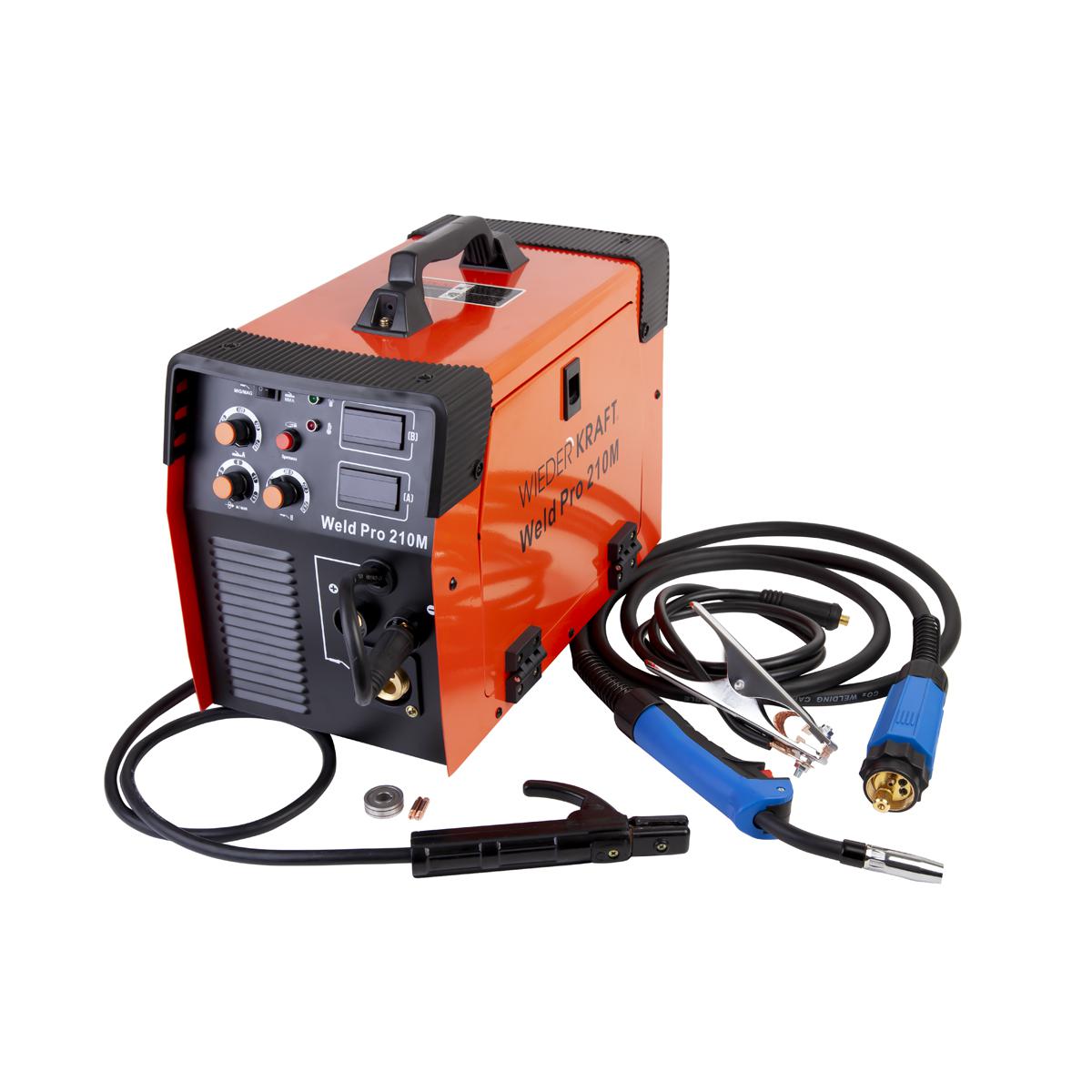 

Сварочный аппарат WIEDERKRAFT, Weld Pro 210M