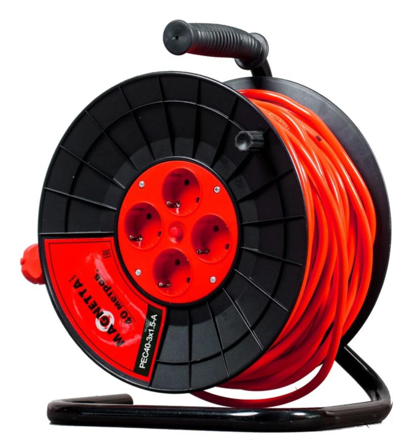 

Удлинитель MAGNETTA, Красный, PEC40-3X1.5-A