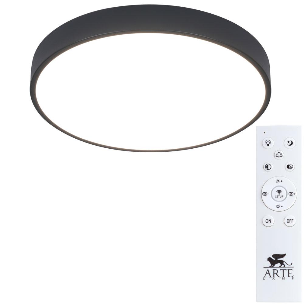 

Светильник потолочный ARTE LAMP, ARENA A2661PL-1BK